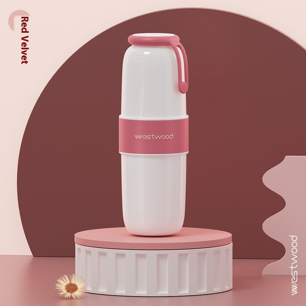 Travel Mouthwash Cup Tooth Cup Tooth Mug Toothpaste Storage Box