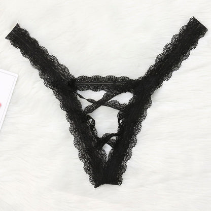 Lace Cross Over Underwear For Women
