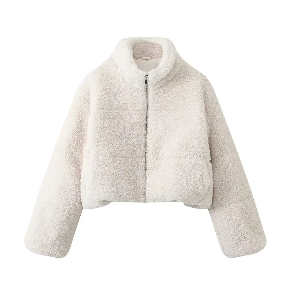Fleece Short Cotton Jacket Jacket Coat