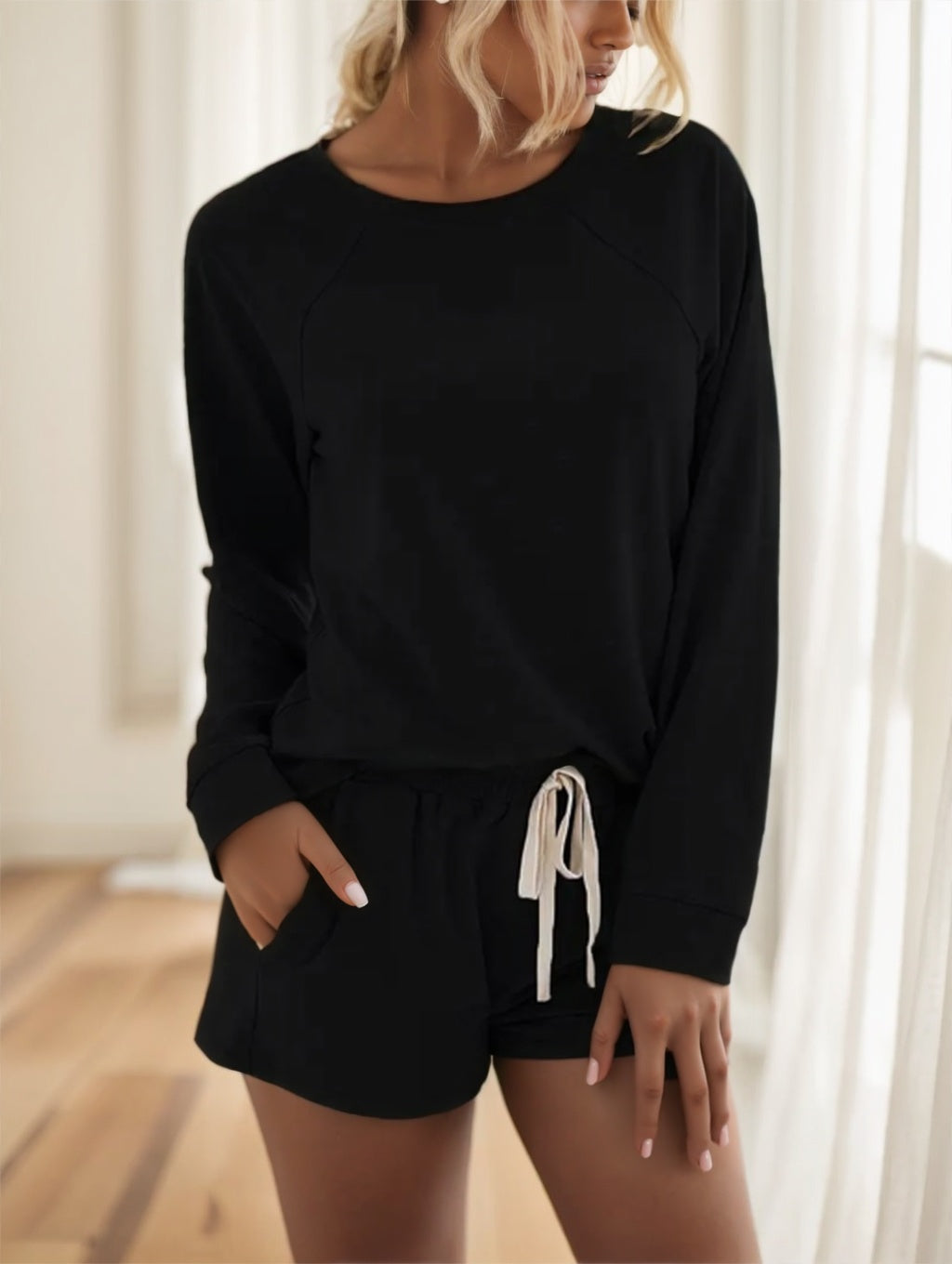 Women's Solid Color Set