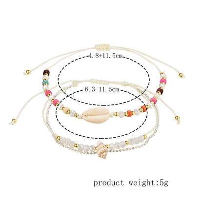European And American New Sweet And Exaggerated Retro Anklet For Women