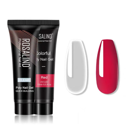 Extension Gel Polish Kit For Manicure Poly Nail Gel Set For