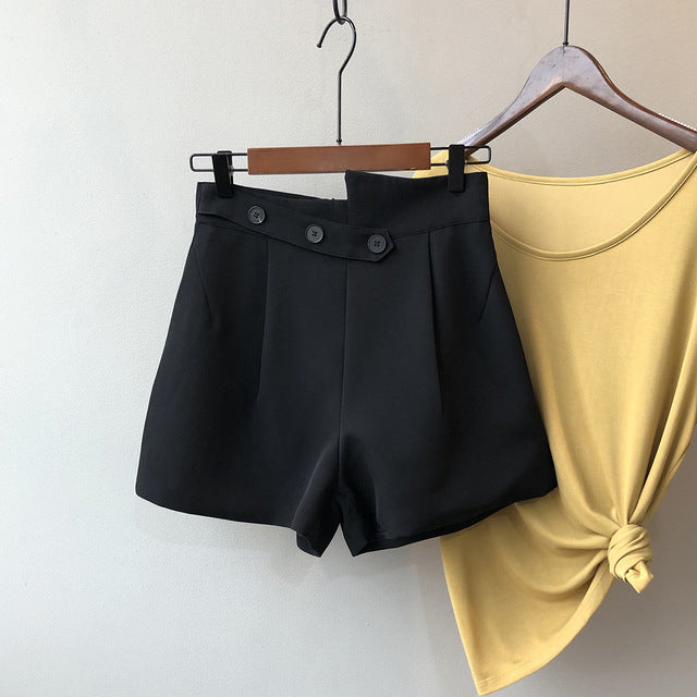 Women's Irregular Temperament Suit Shorts