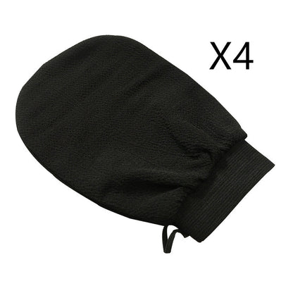 Black Rough Sand Massage Double-sided Back Rubbing Bath Towel To Rub Back