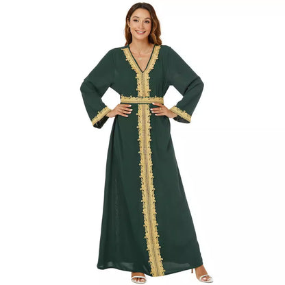 Middle East European And American Arab Women's Dress Dress