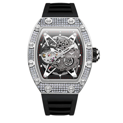 Fully-jewelled Automatic Mechanical Watch Men
