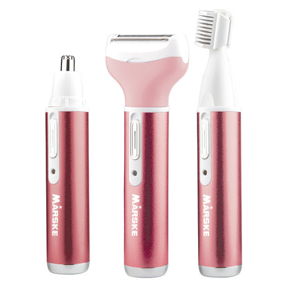 Three-in-one Multifunctional Pubic Hair Armpit Hair Scraper Charging Hair Removal Device