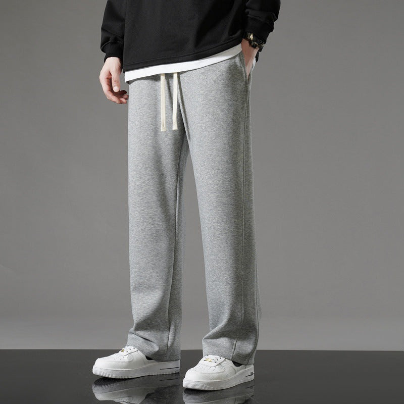 Men's All-match Flat-leg Casual Pants