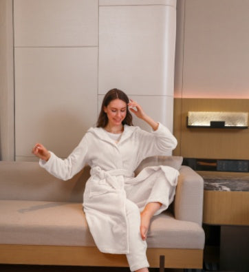 Women's Fibre Velvet Gown Set