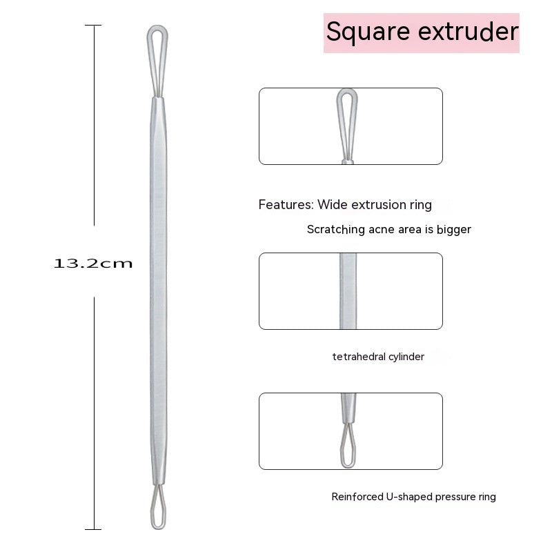 Iron Box Stainless Steel Acne Needle Suit Beauty Tools